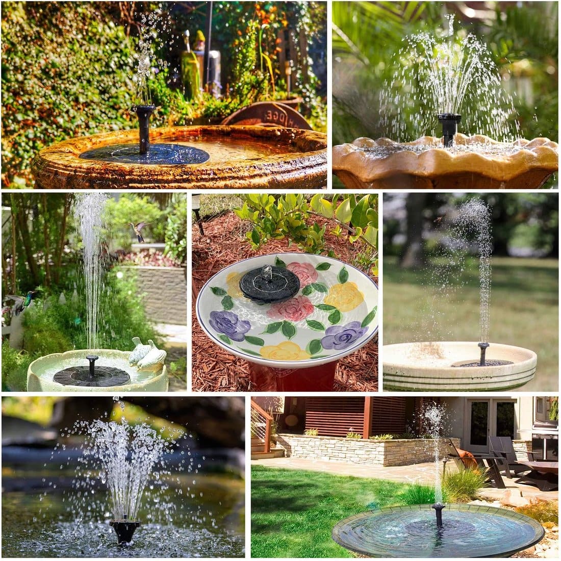 1.5W Solar Fountain